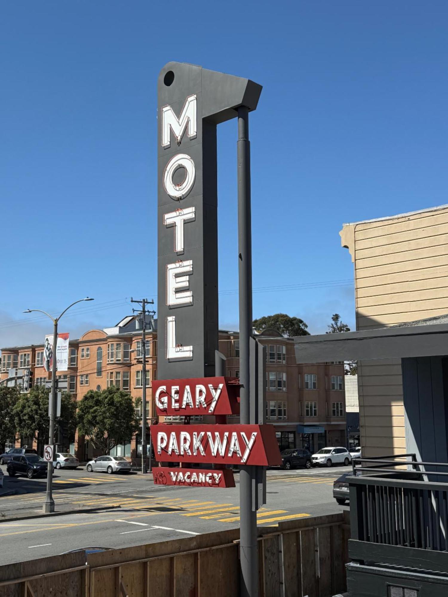 Geary Parkway Motel San Francisco Exterior photo